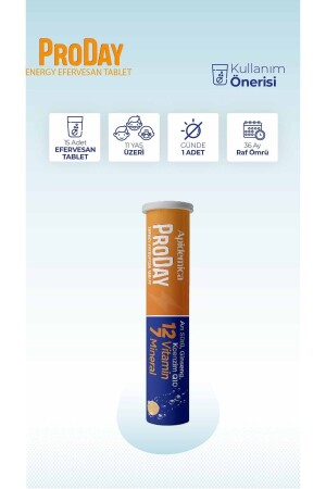 Apidemica Proday Energy (arı Sütü- Ginseng- Koenzim Q10- 12 Vitamin Ve 7 Mineral) - 4