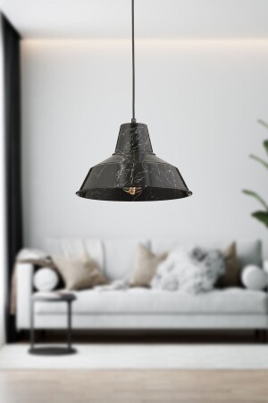 مـنـز-جلي (مـنـز-جلي) - مـرمر أسود مصباح معدل حديث موزّق لمقهى ومطعم ريترو غرف الشباب - Apliqa