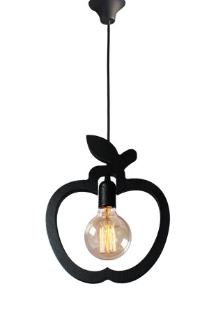 Apple Apple Einzel-Kronleuchter, Hängelampe, moderne rustikale dekorative Lampe, Küche, Kinderzimmer, Büro, Café, Kronleuchter UTMAPPLE01 - 5