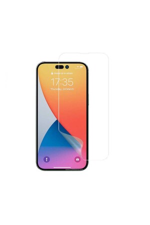 Apple iPhone 14 Pro Max Displayschutzfolie, kurz, ultradünn, Nano, flexibel, Mikro-gehärteter, bruchsicherer Glasschutz - 1