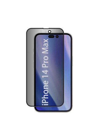 Apple Iphone 14 Pro Max Uyumlu Hayalet Ekran Koruyucu Tam Kapatan Gizli Tamperli Cam - 3