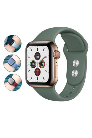 Apple Watch 7 8 9 41mm Kılıf Kasa Ve Ekran Koruyucu 360 Tam Koruma Kapak TYC00303496163 - 6