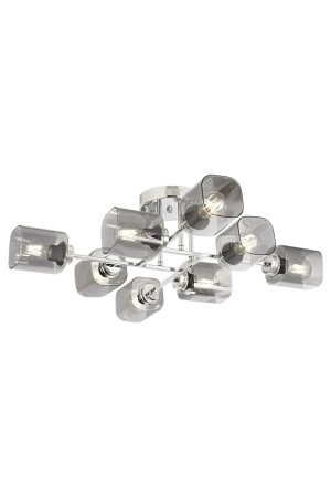 Ar-60271-8k Krom Kaplama Modern Avize E27 Metal Cam 78cm AR-60271-8K - Avonni