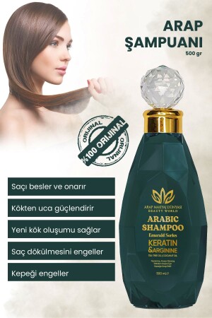 Arabisches Shampoo (500 ml) Haarwachstum – Anti-Verlust - 2