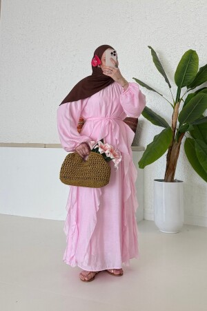 Arabisches Voilekleid Rosa - Nuuwears