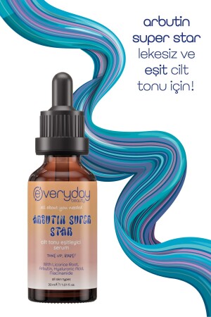 Arbutin Super Star Cilt Tonu Eşitleyici Serum 30ml Sivilce Güneş Leke Karşıtı Aydınlatıcı - 4