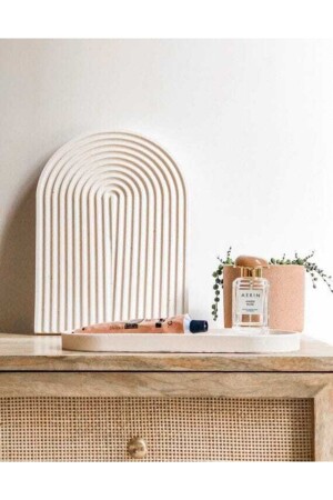 قماش من المنس - أرك الكبير الخرسانية الديكورية عرض وخدمة الصندوق - Orange Atelier