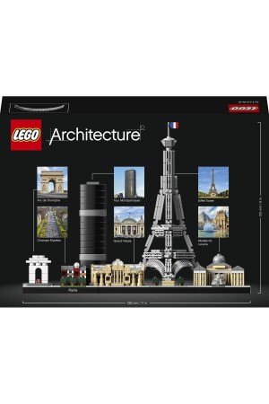 ® Architecture City Buildings Collection 21044 Paris Bausatz (694 Teile) - 5