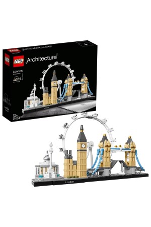 ® Architecture London 21034 – Bauset für Erwachsene, die sich für Reisen und Architektur interessieren (468 Teile) RS-L-21034 - 2