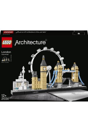 ® Architecture London 21034 – Bauset für Erwachsene, die sich für Reisen und Architektur interessieren (468 Teile) RS-L-21034 - 3