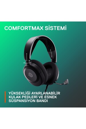 Arctis Nova 1 Multi-system Oyun Kulaklığı 61606 - 5