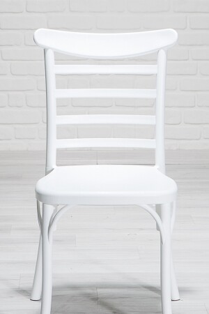 Arda / Efes Küchentisch-Set 4 Stühle 1 Tisch – Weiß MDLF0777777-01 - 2