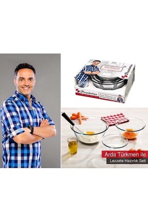 Arda Türkmen Hazırlık Seti 4 Parça 1081466-T - Paşabahçe