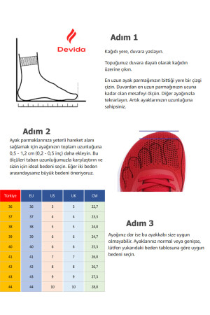 Ares Serisi 6 Cm Yüksek Taban Kadın Spor Ayakkabı - 7