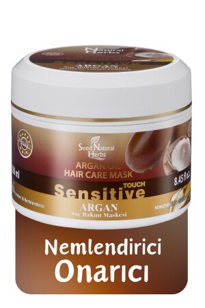 Argan Saç Bakım Maskesi 250 Ml 8681137004257 - Seed Natural Herbs