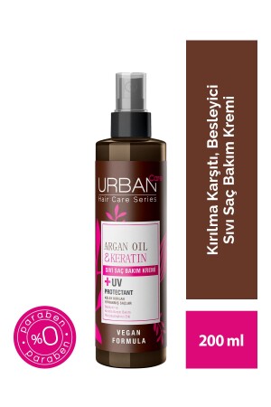 Argan Yağı&Keratin Sıvı Saç Bakım Kremi 200 ml - 2