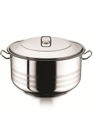 MNZ-Arian Gastro Metal Handle Pot 50x30 60 لتر - Yıldız çelik