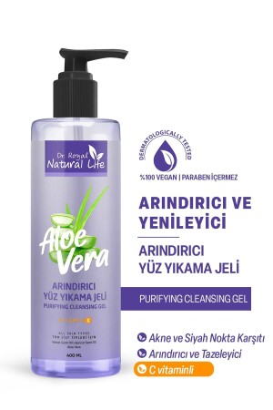 Arındırıcı Ve Tazeleyici, Siyah Nokta Ve Akne Karşıtı C Vitaminli Yüz Temizleme Jeli 400 Ml PURIFYING CLEANSING GEL - 3