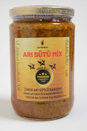 Arısütümix Premium Karışım Bol Arı Sütü-bol Propolis-bol Arı Ekmeği-bol Yaş Polen-bal - 5