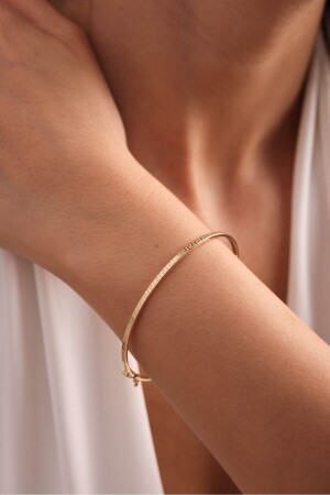 Armband aus 14 Karat Gold mit griechischem Muster - 1