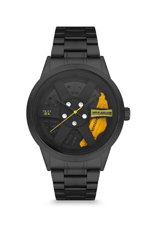 Armbanduhr mit schwarzem Rand, Modell kd142130 - 1