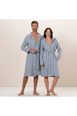 Armin Unisex Bornoz Aqua CK222TEK148 - Chakra