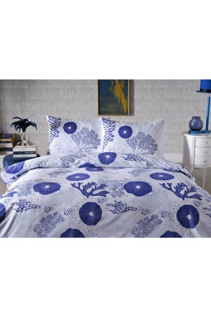 Armoni Tüzün Bettbezug-Set Blau – Doppelbett 2Q9NESARMN0020003 - 3