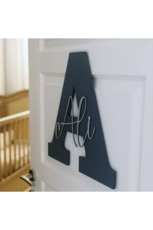 غرفة الأطفال و الطفولة من الخشب الحرف الباب زينة اللوحة اسم الباب الطفل الزينة arser726 - ARSERGROUP