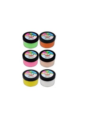 Art Clay Ton, gemischte Farben, 6er-Pack (FNNY-CLAY-05***) TYC6EEDKPN169265827789311 - 1