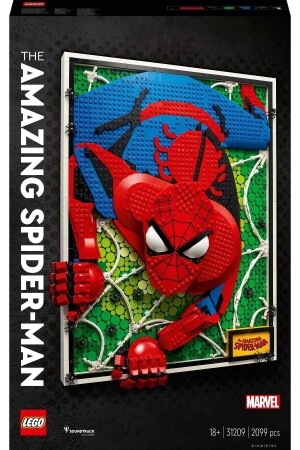 ® Art The Amazing Spider-Man 31209 – Kreatives Spielzeug-Modellbauset (2099 Teile) - 3