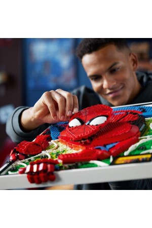 ® Art The Amazing Spider-Man 31209 – Kreatives Spielzeug-Modellbauset (2099 Teile) - 5