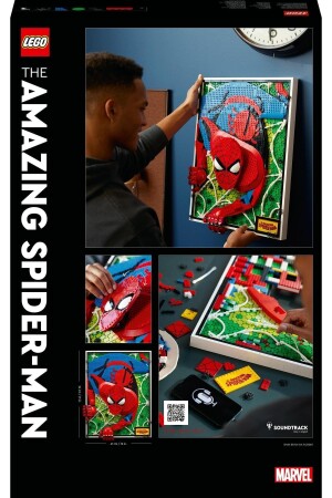 ® Art The Amazing Spider-Man 31209 – Kreatives Spielzeug-Modellbauset (2099 Teile) - 6