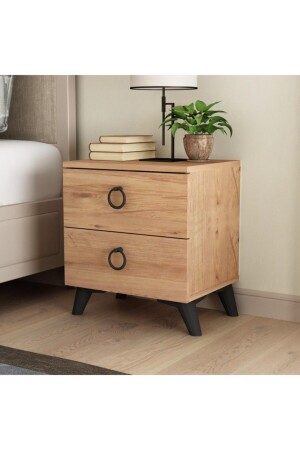 Artes dekorativer Nachttisch mit 2 Schubladen 2550000002903 - Genel Markalar