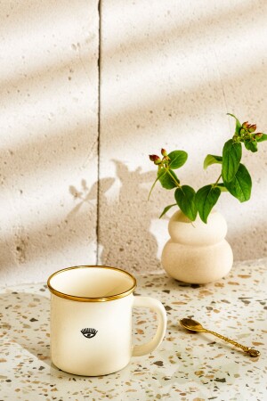 Artisan Eye Emaye Kupa 350 ml - Emsan