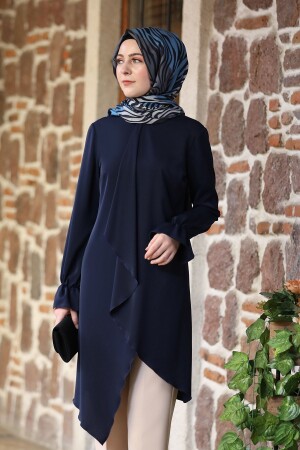 Arya - Nisa Single Tunika & Marineblau - 1