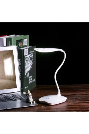 Asa Üstü Şarjlı 3 Kademeli 14 Led Dokunmatik Bükülebilir Beyaz Kitap Okuma Işığı RCN-lamp2 - 1