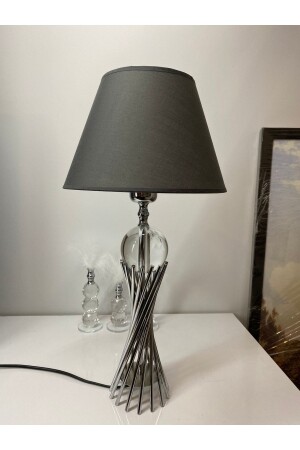 مصباح المكتب مع كريستال الزجاج الكروم مزج (لون الفضة) - مصباح - Asellus