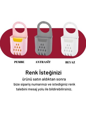 Asılabilir Bulaşık Sünger Düzenleyici Bulaşıklık - 4