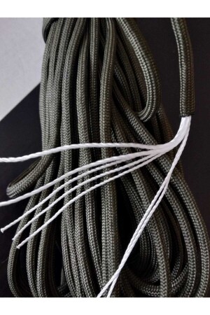 Askeri Yeşil Paracord 550 4mm 7 Çekirdek Paraşüt Ipi 5 Metre - 3