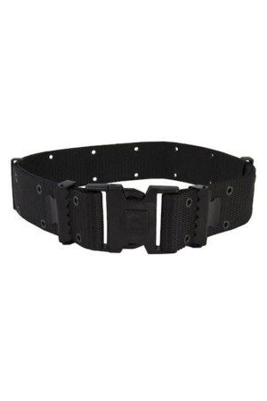 حزام منقوش من الخيط الأسود من خلال ثقوبات ASKRKLSPAL13 - Asker Kolisi