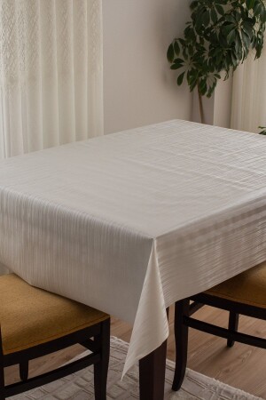 Astarlı Silinebilir Hijyenik Kumaş Desenli Muşamba Pvc Masa Örtüsü 078-a - Barış Home Collection