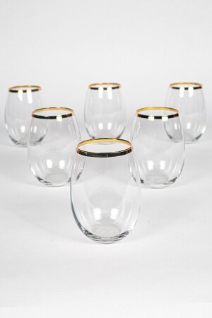 Astoria Gold 6-teiliges Wasserglas-Set 350 cc ASG0180006 - 3