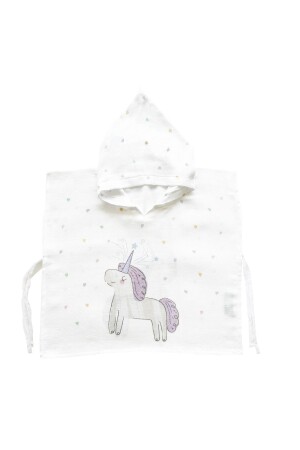 Astra %100 Pamuk Çocuk Müslin Panço - Casadora Baby