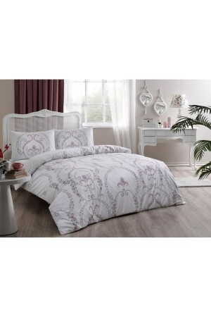 Astra Ranforce Doppelbett-Bettbezug-Set, Rosa, Astra-Pink - 1