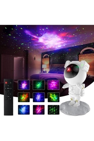 Astronauten-Galaxie-Projektor-Nachtlicht für Kinderzimmer akanast - 9