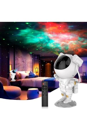 Astronot Galaksi Projektör Çocuk Odası Için Gece Lambası akanast - 8