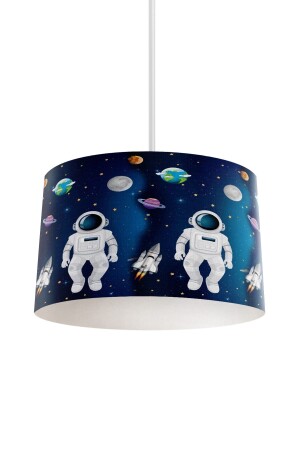 ASTRONOT GEZEGEN DESENLİ ÇOCUK VE BEBEK ODASI AVİZE AVZ-DT-1003 - 1