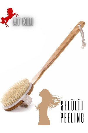 At Kılı Kuru Islak Selülit Peeling Fırçası 714799 - 1