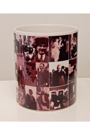 Atatürk Design Bildcollage Tasse KLJATA - 5