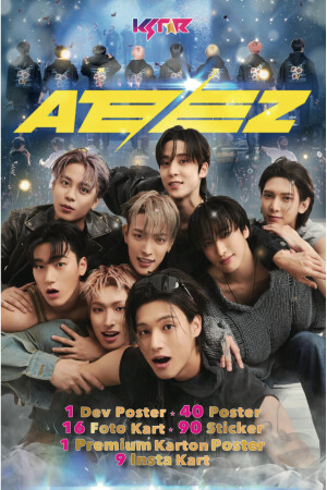 Ateez Promo Album (POSTER - AUFKLEBER - FOTOKARTE) Kpop - 1